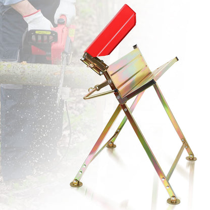 Vigevee Sägebock mit Kettensägenhalterung, klappbar, bis 150 kg