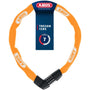 ABUS Tresor 1385/85 Kettenschloss mit Zahlencode, 85 cm, Orange