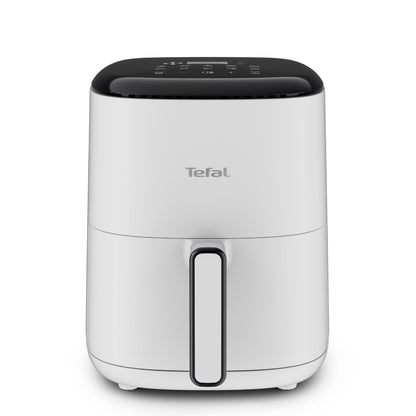 Tefal Easy Fry Compact Heissluftfritteuse - 3L Nube EY145A. Kompaktes, hellgraues Gerät. Frittiert, brät, backt fettarm mit Heissluft.