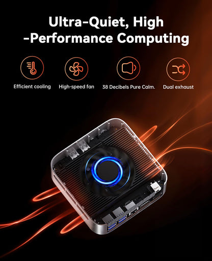 ACEMAGIC M1 Mini PC – Ryzen 7 6800H, 32GB/1TB SSD