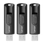 Lexar JumpDrive A30E 64GB USB-Stick 3er-Pack USB 3.2 Gen 1, kompakt, mit einschiebbarem Anschluss
