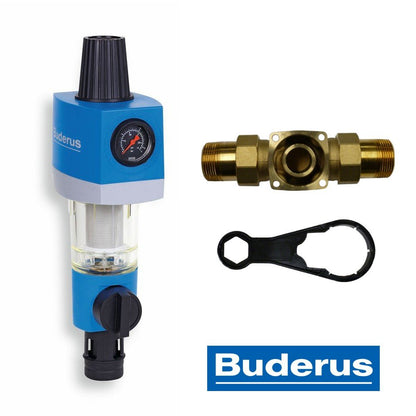 Buderus Logafix Rückspülfilter Druckminderer - 1 Zoll Anschluss
