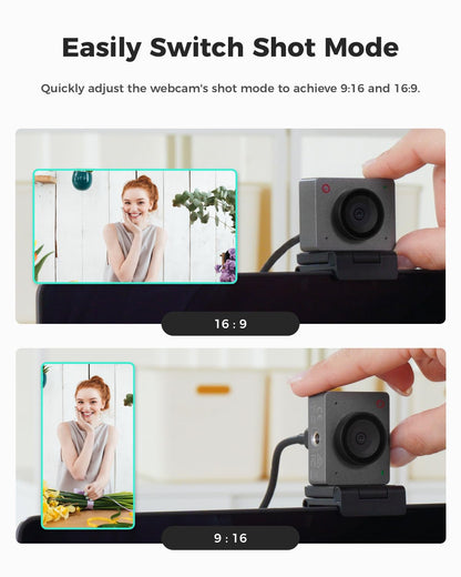 OBSBOT Meet SE PC Webcam 1080P 100 FPS KI – Space Grey