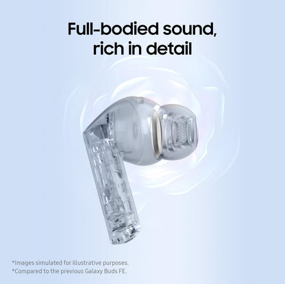 Samsung Galaxy Buds3 FE In-Ear Bluetooth-Kopfhörer mit ANC, Schwarz