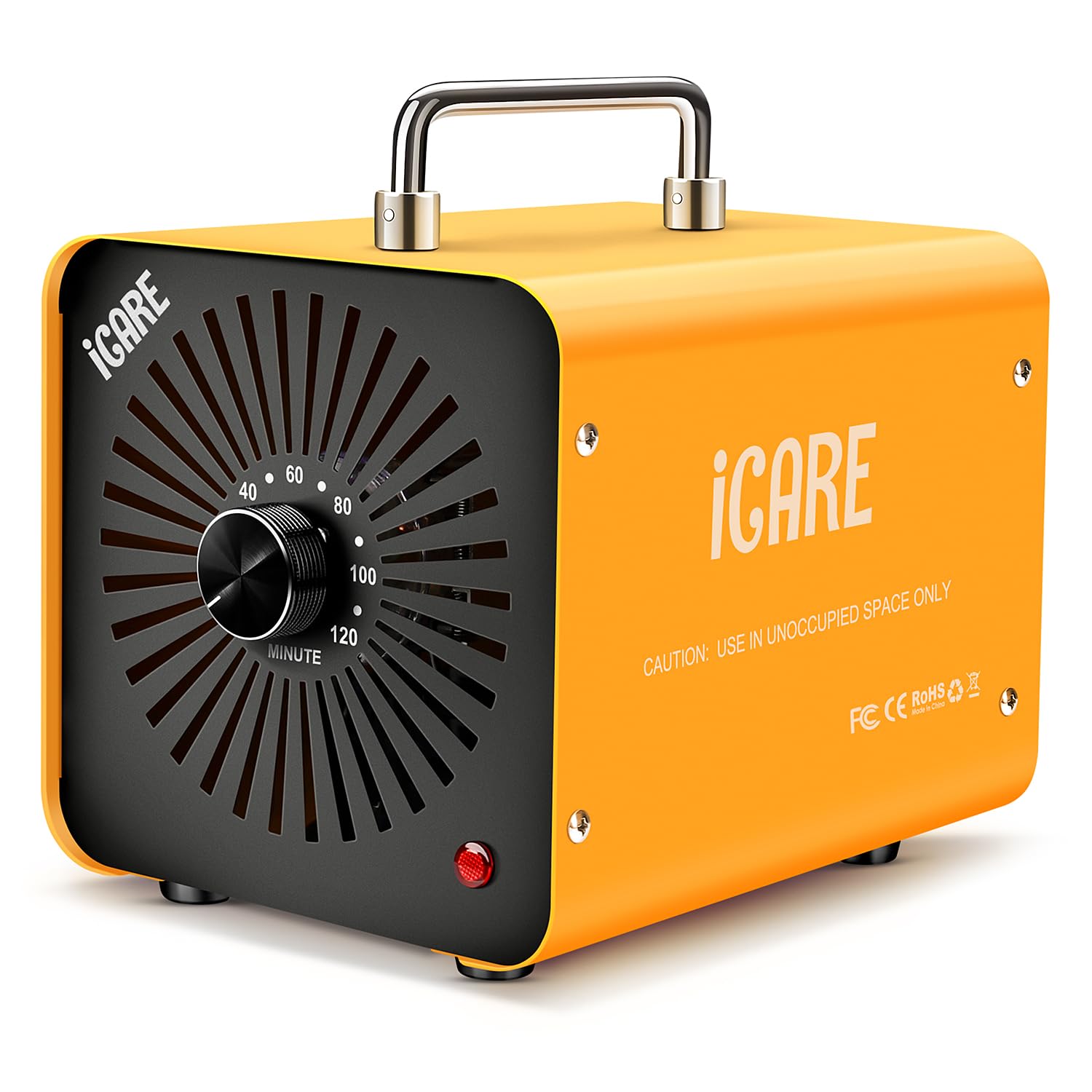 ICARE Ozongenerator SSY02, Ozon-Luftreiniger 60000 mg/h mit Timer