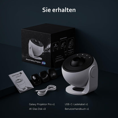 Ainael Galaxy Projector Pro – Sternenhimmel-Projektor und Nachtlicht