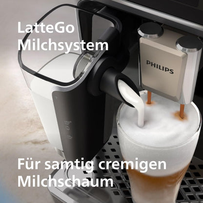 Philips Serie 5500 Kaffeevollautomat LatteGo Grau (EP5544/50)