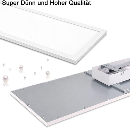 LED Deckenpanel Dimmbar 100x25 cm - Rechteck, Fernbedienung