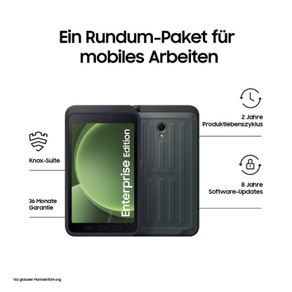 Samsung Galaxy Tab Active5 5G Enterprise Edition - 8 Zoll Grün