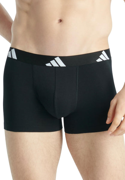 adidas Trunk Active Flex Cotton Herren-Boxershorts 5er-Pack schwarz L