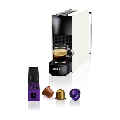 Nespresso Krups XN1101 Essenza Mini Kapselmaschine – Weiss