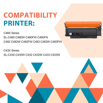 inkalfa CLT-P404C Toner 4er-Pack kompatibel für Samsung Xpress C480W