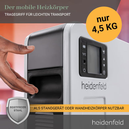 Heidenfeld EK100 Konvektor Heizung elektrisch - 2300 Watt