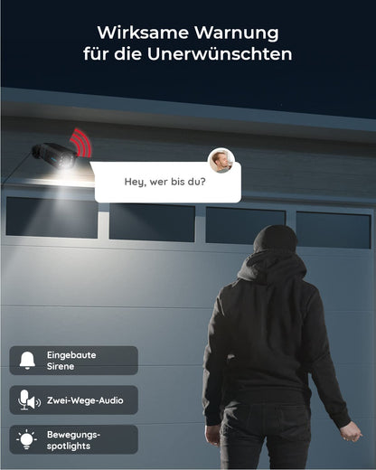 Reolink RLC-811A 4K PoE Überwachungskamera 5X Zoom Outdoor Schwarz