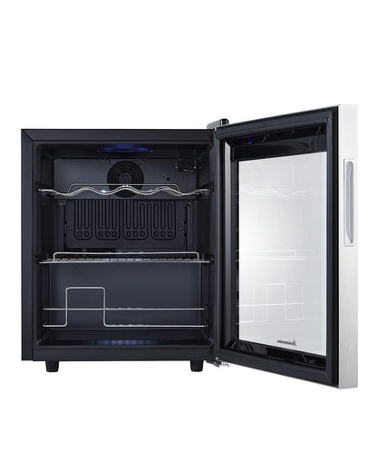 Kalamera KRC-40FCSS Weinkühlschrank Freistehend - 15 Flaschen