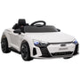 HOMCOM Audi RS e-tron GT Elektroauto weiss (3-5 J.) mit FB
