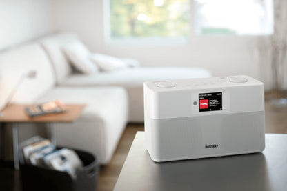 Kenwood CR-ST100S-W Digitalradio DAB+/UKW für Zuhause - Weiss