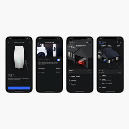 Tesla Wall Connector Universal-Ladegerät Typ 2, 22 kW, 7,3 m Kabel