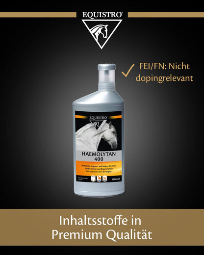 EQUISTRO® Haemolytan 400 Ergänzungsfuttermittel Pferd - 1L