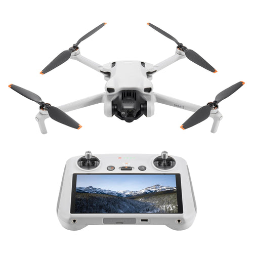 DJI Mini 3 (DJI RC) – faltbare Mini Drohne mit 4K-Kamera, unter 249 g