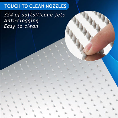 Voolan Regenbrause Quadrat 40.5cm Edelstahl Chrom