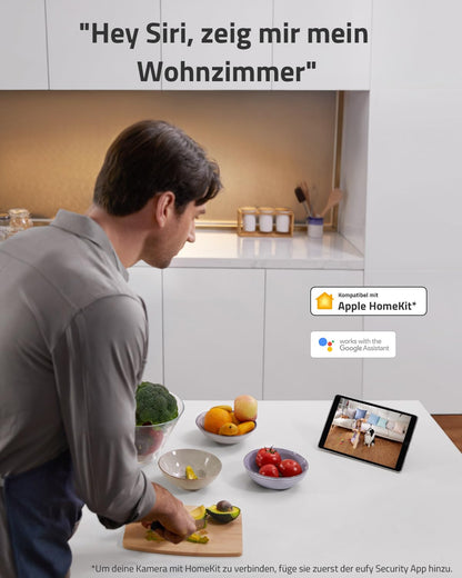 eufy Security Indoor Cam E220 2K WLAN Überwachungskamera 2er-Pack