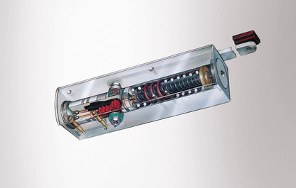 GEZE TS 3000 V Türschliesser mit Gleitschiene - Silber