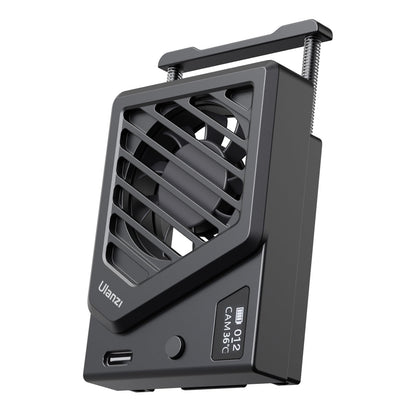 【Aktualisierte Version】ULANZI Kamera Lüfter mit Federfixierung, Kamera Cooling Fan System Kompatiable mit Sony/Canon/FUJIFILM/Nikon Kameras