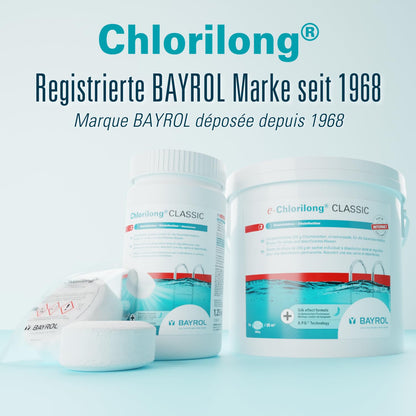 BAYROL e-Chlorilong CLASSIC 200g Chlortabletten - 10 kg