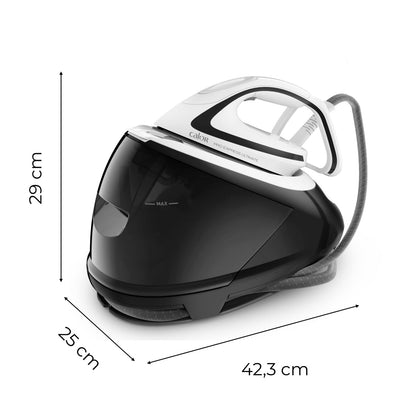 Tefal Pro Express Ultimate GV9550 Dampfbügelstation - schwarz/weiss