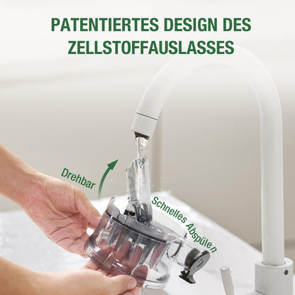 TUUMIIST Slow Juicer Entsafter - Extragrosser 135mm Einfüllschacht