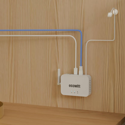 Ecowitt GW3000 Wetterstation Gateway - WLAN/LAN mit Innensensoren