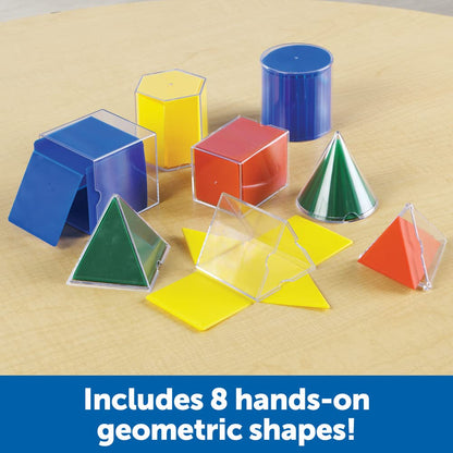Learning Resources Faltbare geometrische Formen, 16-teiliges Lernspiel
