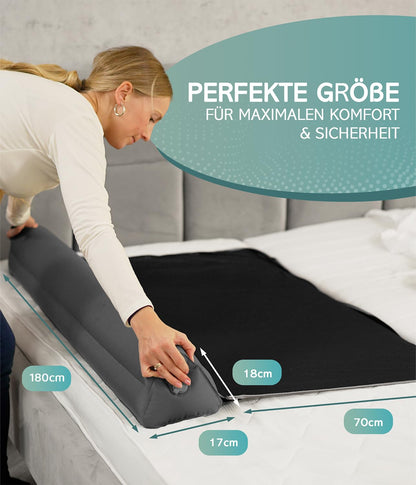 RAWVEL Rausfallschutz aufblasbar 180 cm Light – Bettgitter
