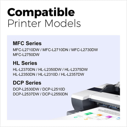 MYCARTRIDGE TN2420 Toner 4x Schwarz kompatibel für Brother TN-2420