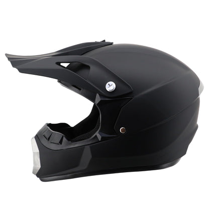 MoHelmHui Motocross Helm Fullface Set mit Brille und Handschuhen