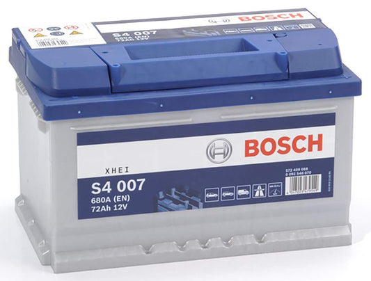 Bosch Automotive S4 S4007 Starterbatterie - 72Ah 680A