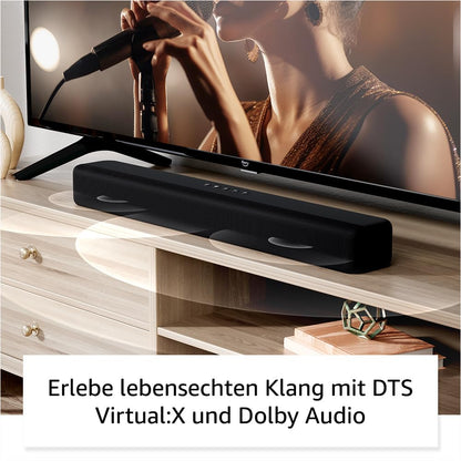 Amazon Fire TV Soundbar 2.0 mit DTS Virtual:X & Dolby Audio