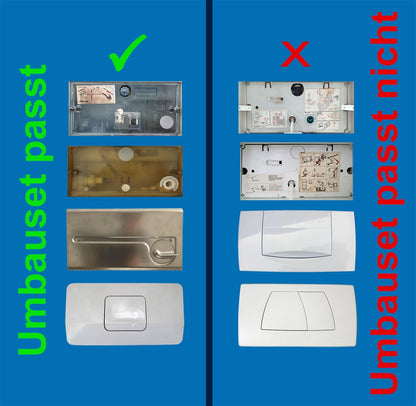 Geberit Spülkasten 1978-88 Ersatzteilset - 2-Mengen-Spülung