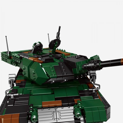 BlueBrixx Pro 106908 Kampfpanzer Leopard 2 A6 - Klemmbausteine