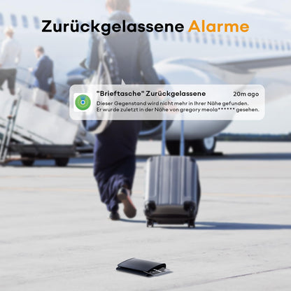 ATUVOS Air Tag Card, ultradünner Bluetooth Tracker, 2er Pack