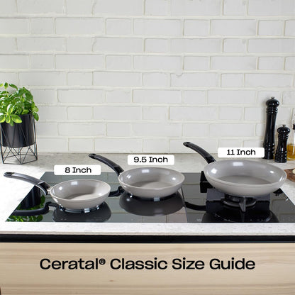 Fissler Ceratal Classic Keramik Bratpfanne - Ø 20 cm Grau