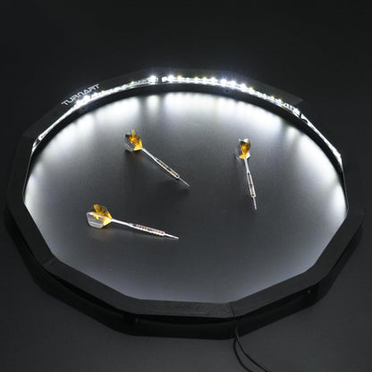 Turnart Dartscheiben-Beleuchtung LED Lichtring mit Helligkeitsregelung