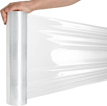 RAGO Stretchfolie transparent, 6 Rollen à 150 m, Handfolie 40 cm