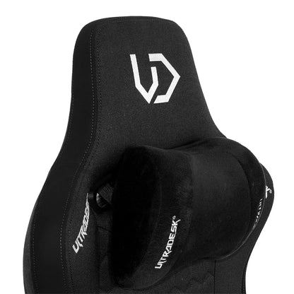ULTRADESK Throne Gaming Bürostuhl – Schwarz mit Memory Kissen