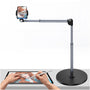 yAyusi B91 Overhead Handy Stativ Tisch mit verstellbarem Metallarm und Aluminiumbasis