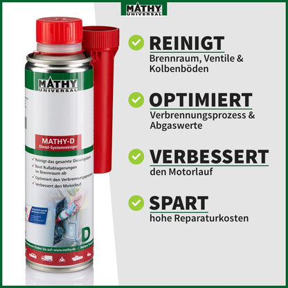 MATHY AGR-Kur AGR-Ventil & Diesel Systemreiniger – 4 Dosen