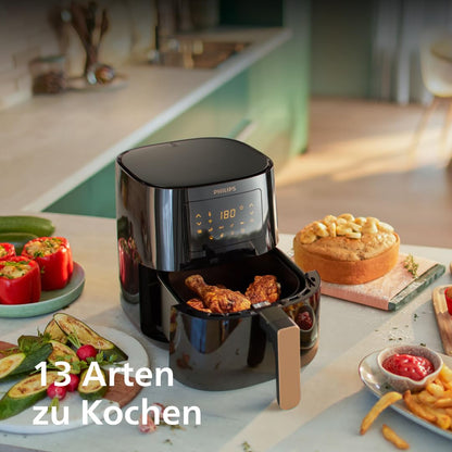 Philips Airfryer 5000 Connected Heissluftfritteuse 4.1L HD9255/80