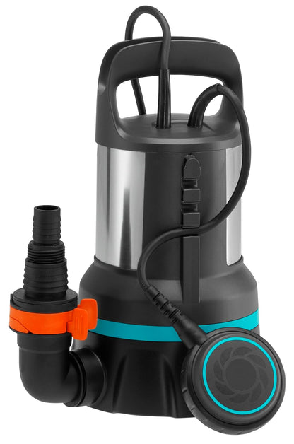 Gardena 11000 Klarwasser-Tauchpumpe – Flachabsaugung (09032-20)