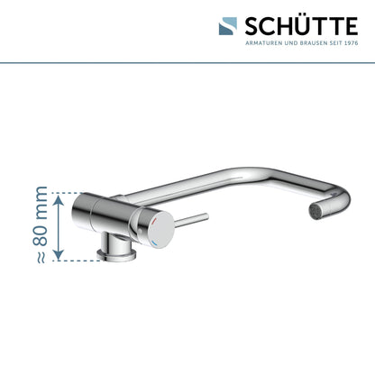 SCHÜTTE 24550 WINDOW Küchenarmatur klappbar Chrom